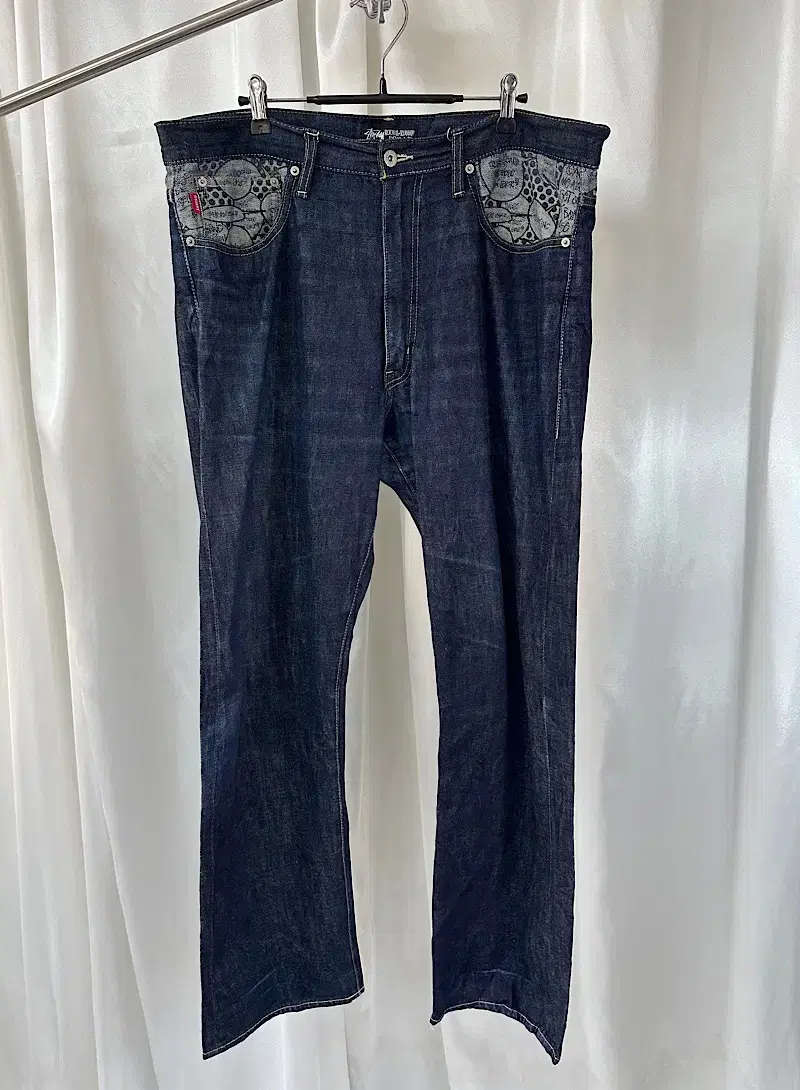 2000s STUSSY denim pants (36)